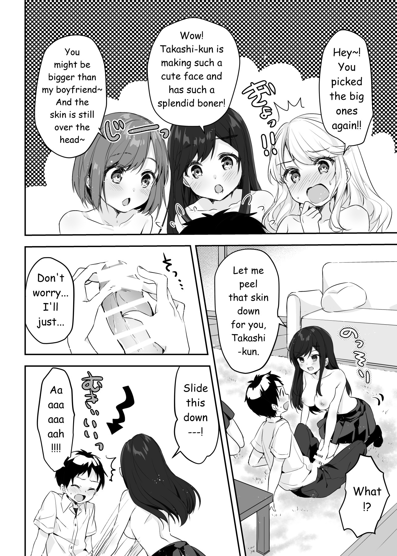 Hentai Manga Comic-The Tables Were Turned When I Tried to Rape my Sister and Her Friends While They Were Asleep-Read-18